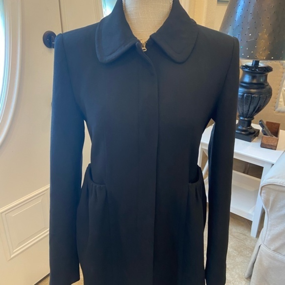 Zara Basic Size Medium Women’s Jacket Black - image 3